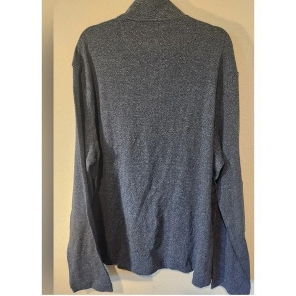 Jos. A. Bank Reserve Long Sleeve Traditional Fit Cotton 1/4 Zip Pullover NWT XXL